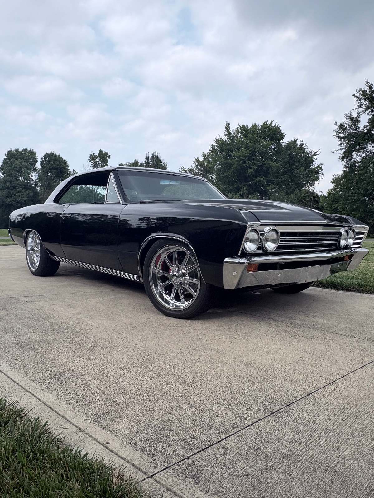 1967 Chevrolet Chevelle SS tribute in black for sale at Gett Itt Motors, Newark Ohio