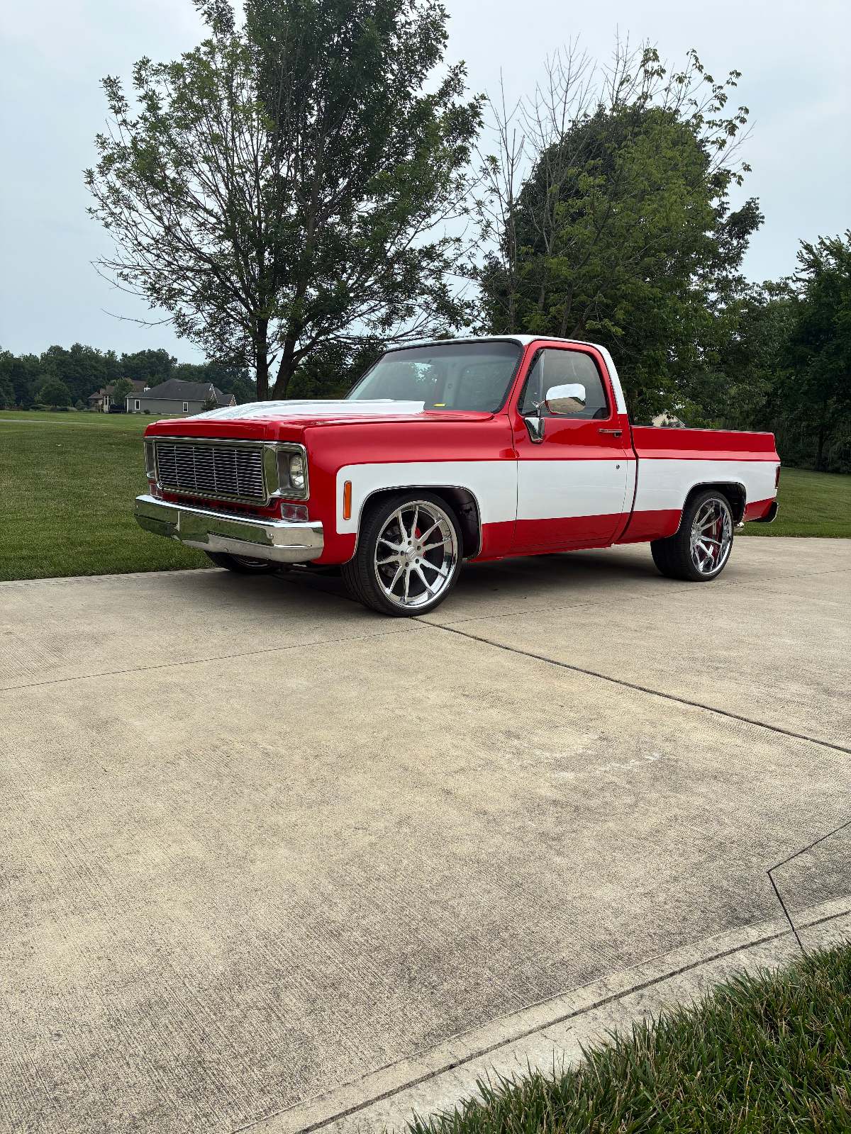 1978 Chevrolet C10 short bed pickup with 6.0L swap for sale at Gett Itt Motors, Newark Ohio